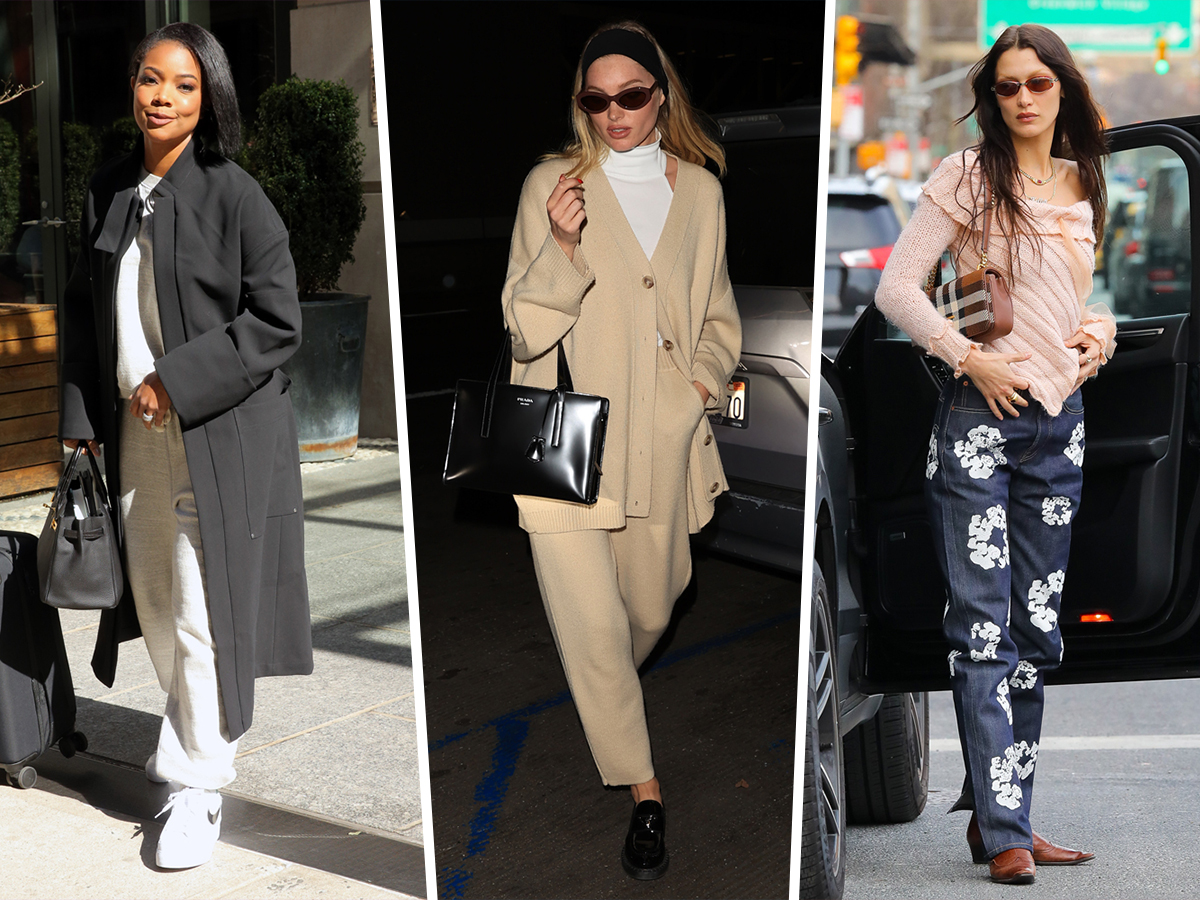 Celebs Carry Prada Burberry and Birkins