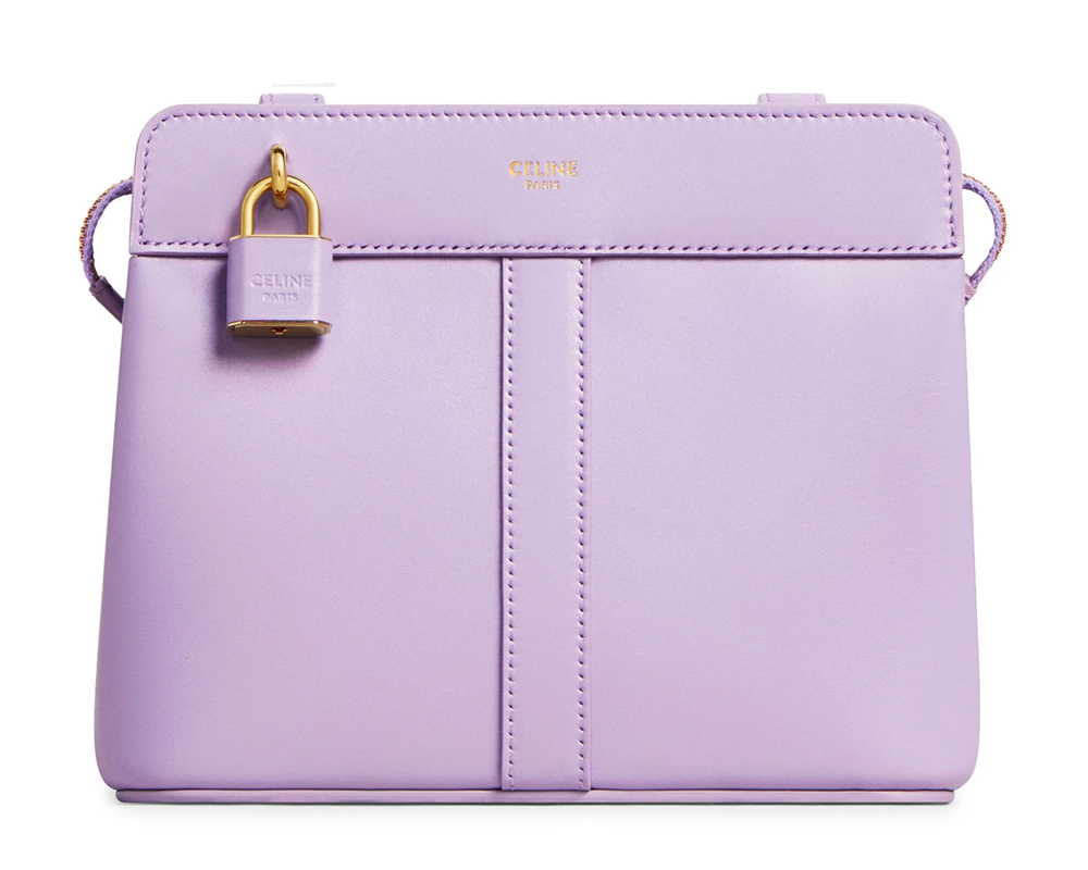 Celine Teen Cabas Purple Bag