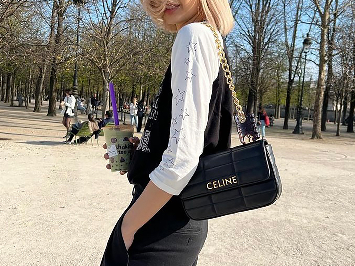 CELINE Unveils New Cuir Triomphe Bag for SS22