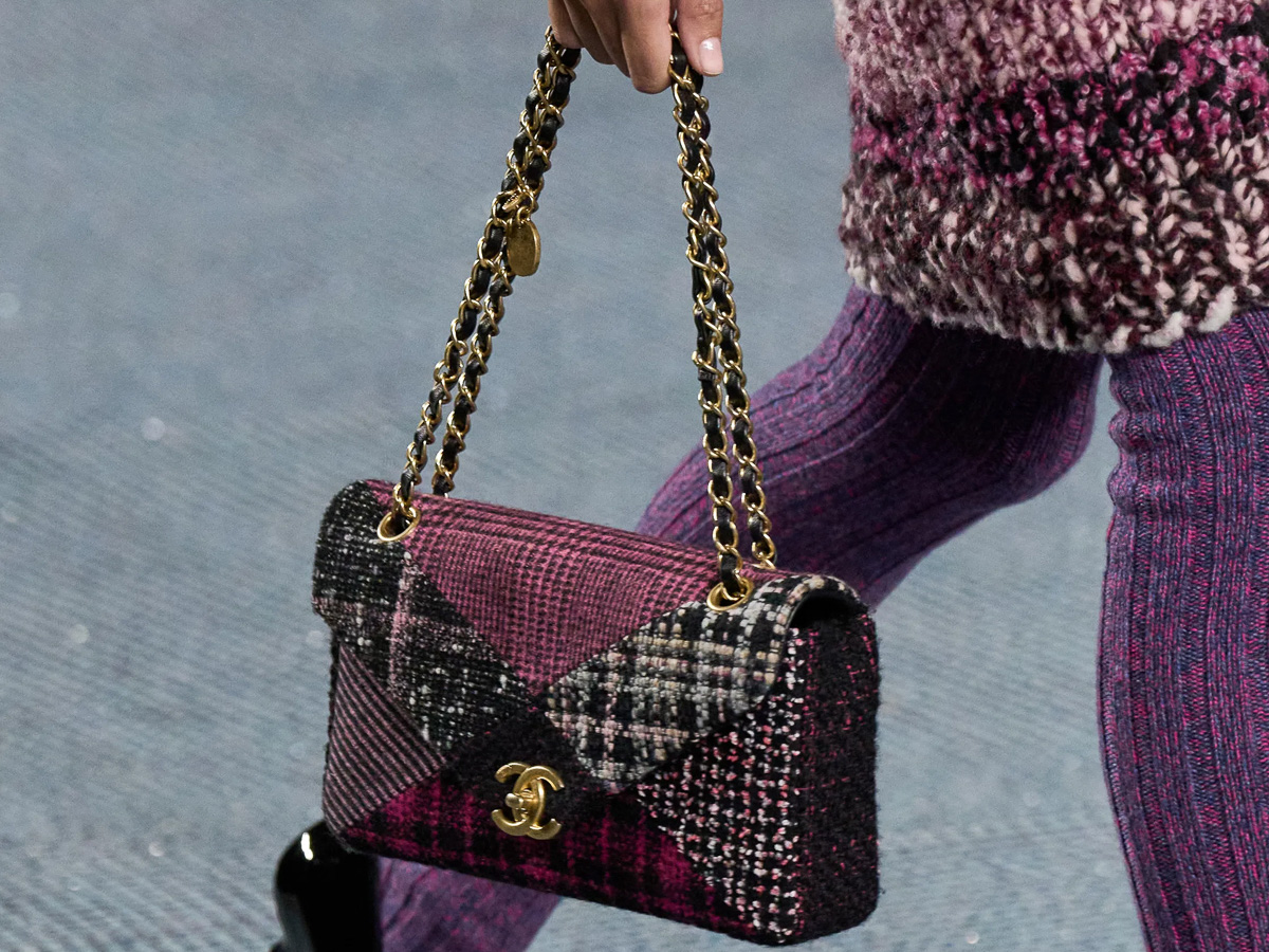chanel tote tweed