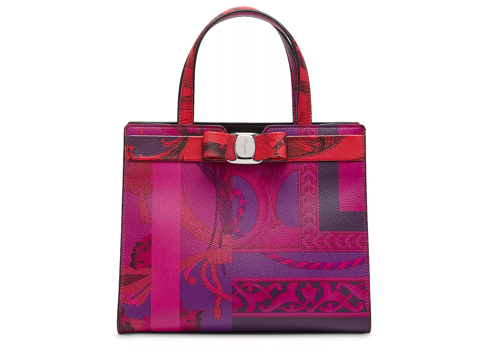 Ferragamo Printed Vara Bag