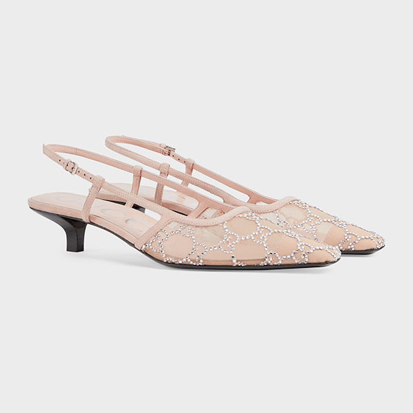 Gucci Women's GG slingback pump