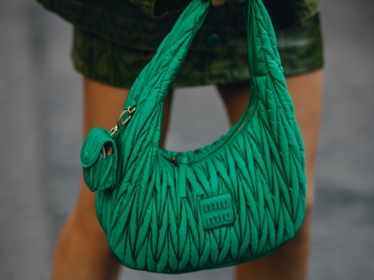 I call it: this Miu Miu matelassé hobo bag is a must-have