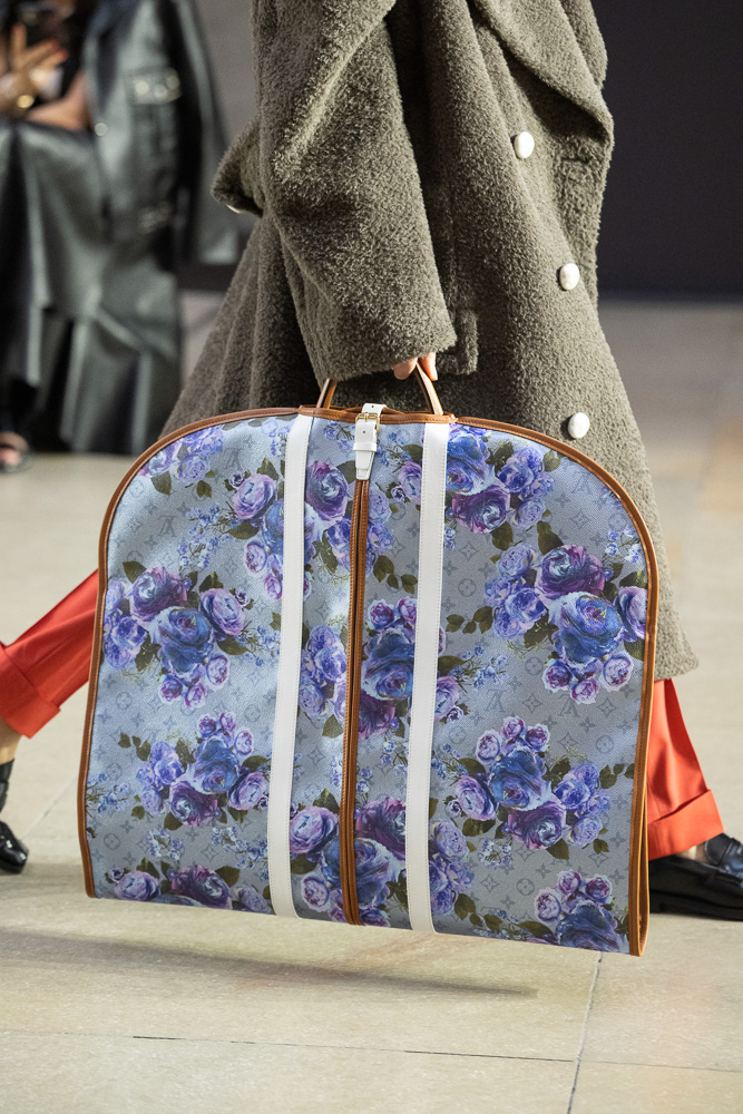 louis vuitton bag with flowers