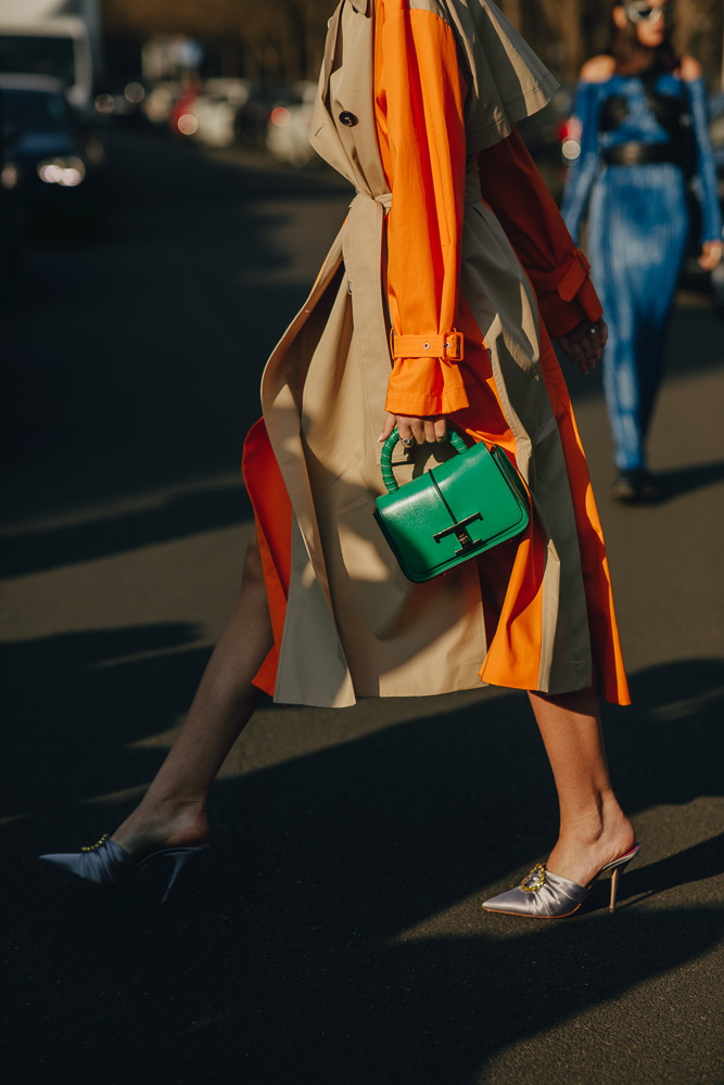 Tod's - The Tod's Sella Bag, an icon of design, quality and effortless style,  as seen on international top models, celebrities and influencers during the  Milan Fashion Week.