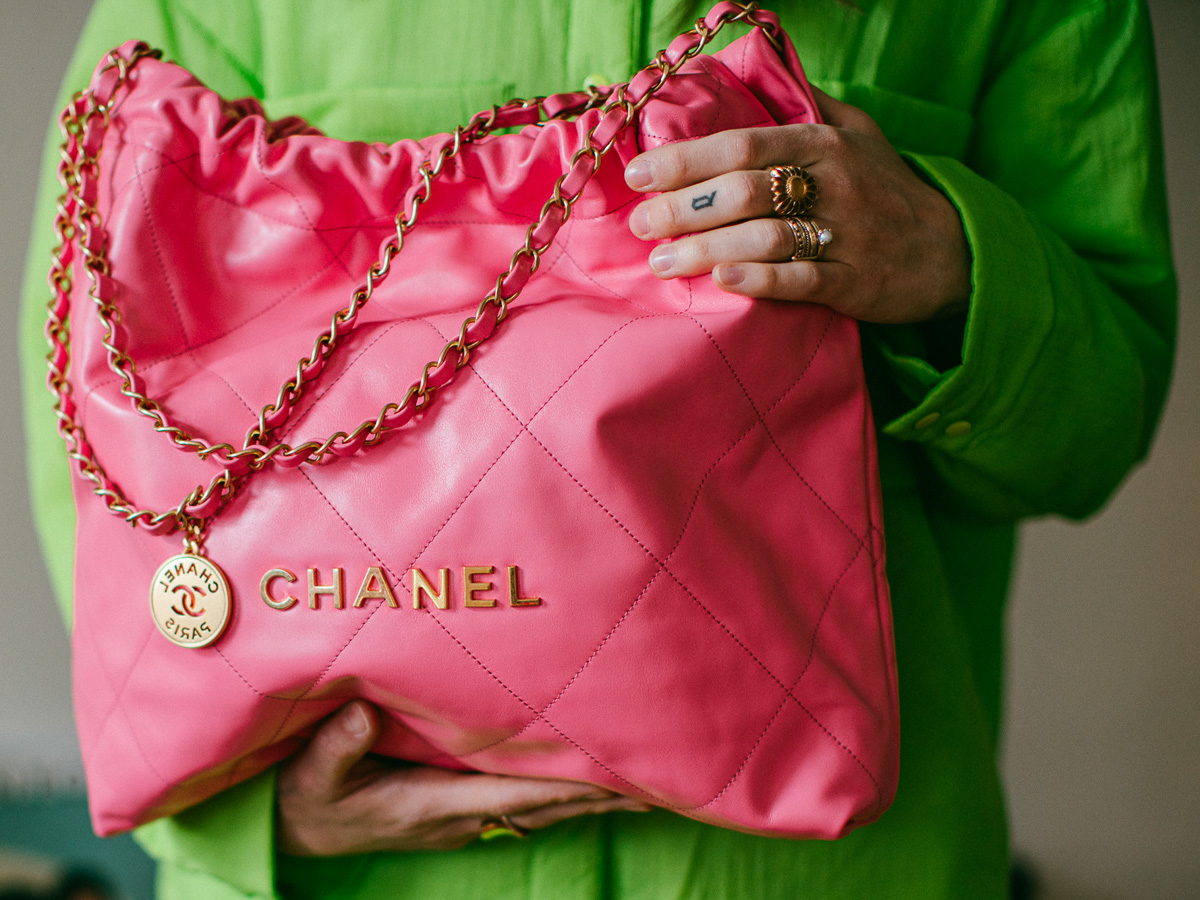 The CHANEL 22 bag