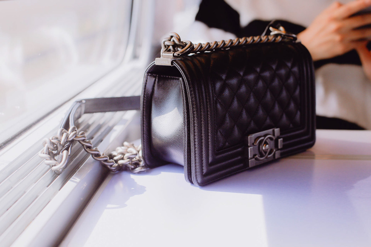 PursePeople: Hunny and her Chanel Boy Boy - PurseBlog