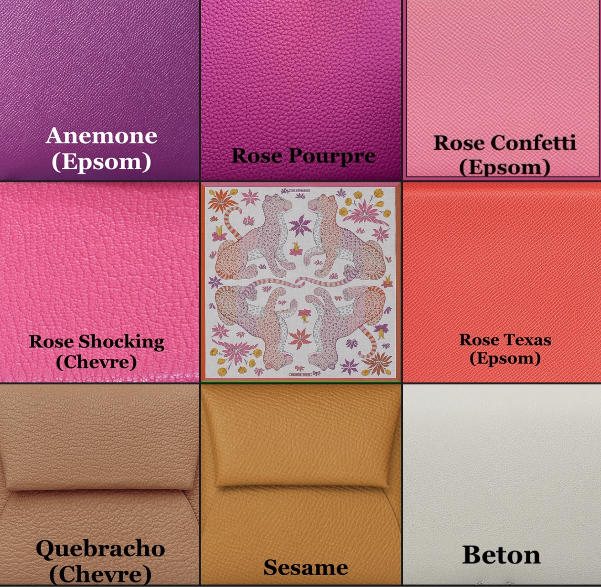 Hermès Leather Colors for Fall/Winter 2022 - PurseBlog