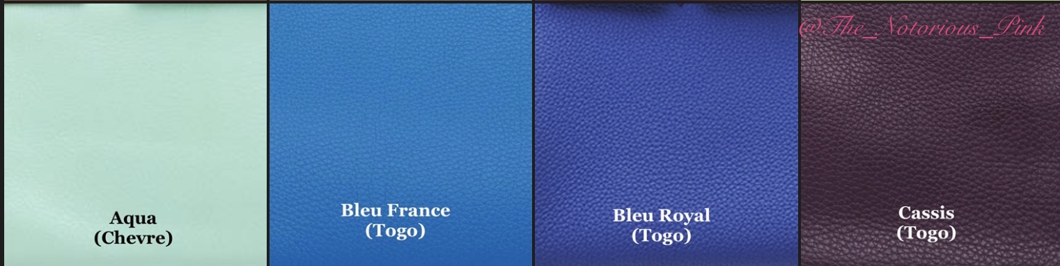 Hermès Color Chart – Yonnit Authentication