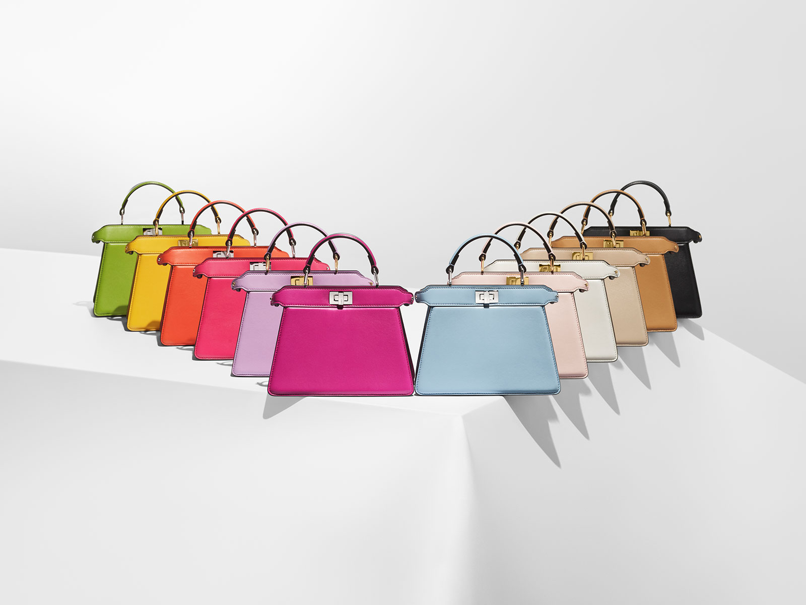 Fendi patch Peekaboo Petite Colors