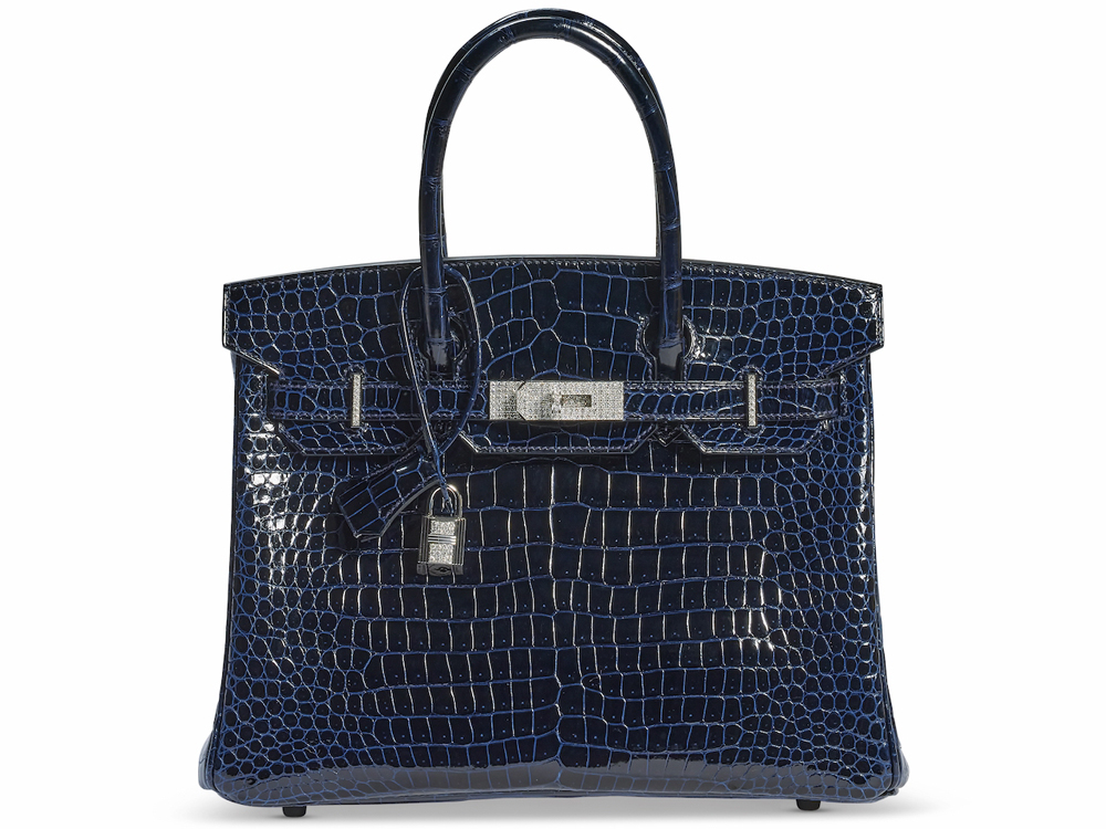 Hermes Rare Crocodile Diamond Birkin