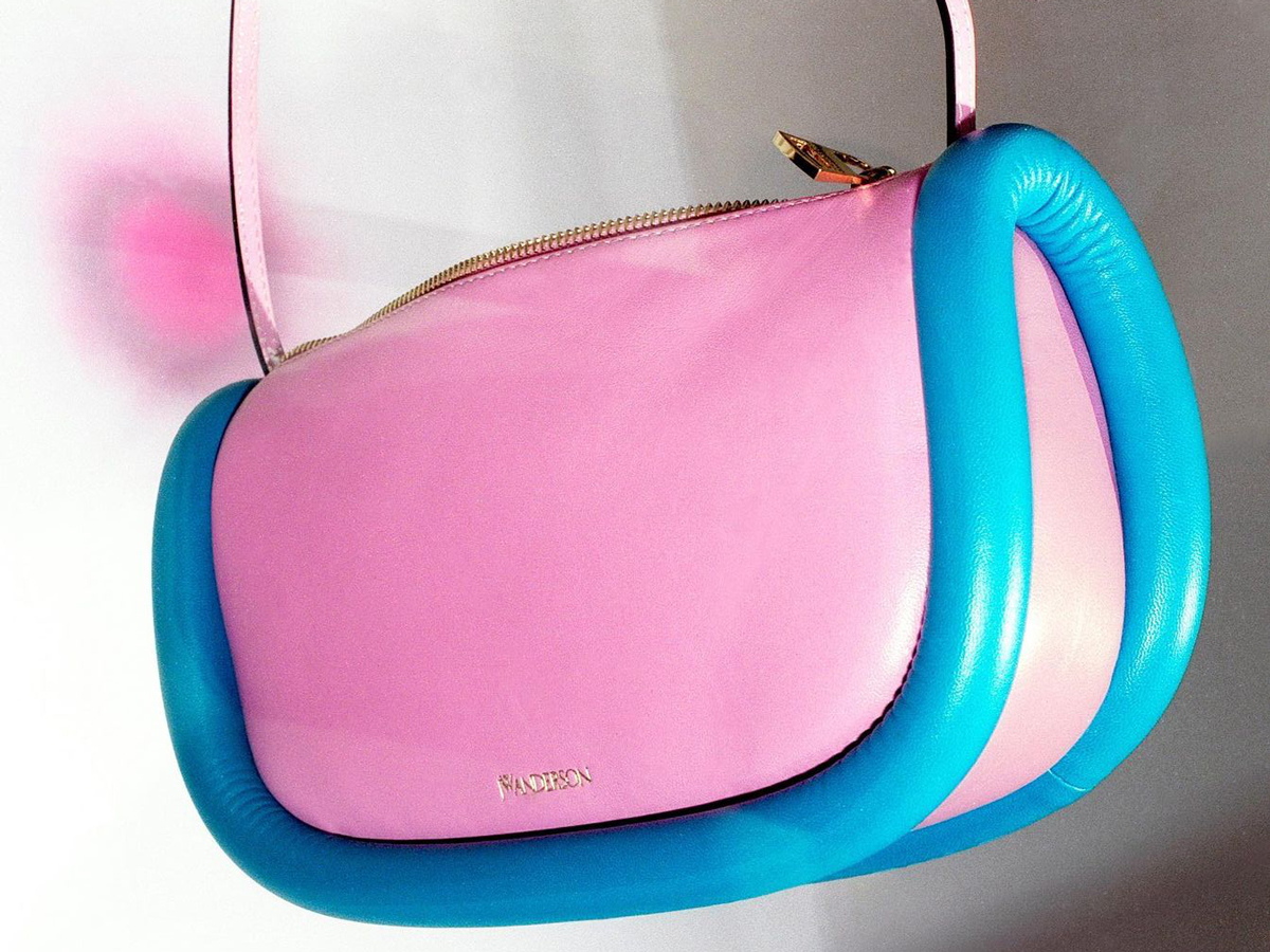 Wave Shoulder Bag - Dusty Pink