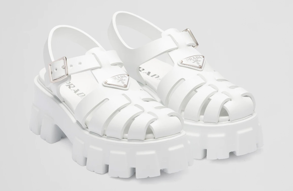 Prada Foam Rubber Sandals