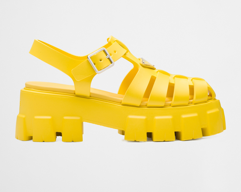 Prada Rubber Sandals