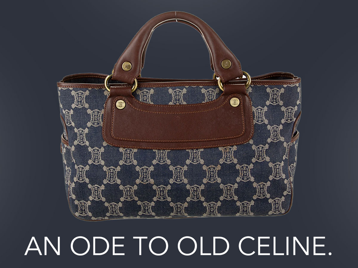 Remembering the Celine Boogie Bag