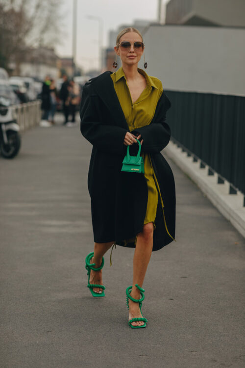 Tiny Green Jacquemus Bag