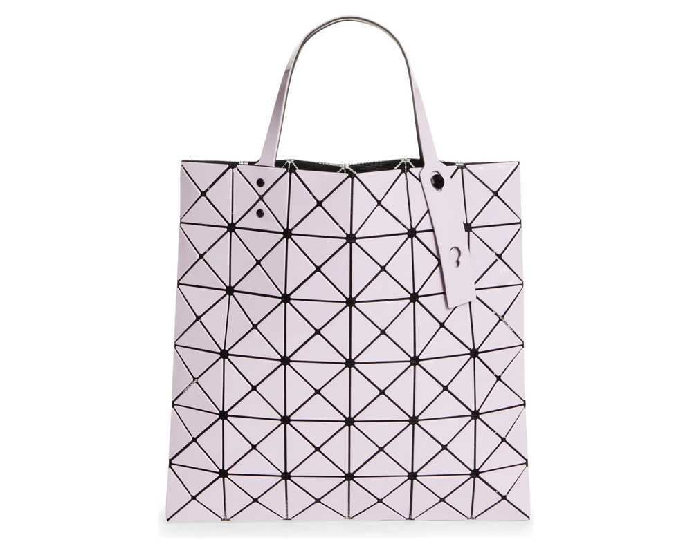 Bao Bao Issey Miyake Prism Two-Tone Crossbody Bag Gray/Black