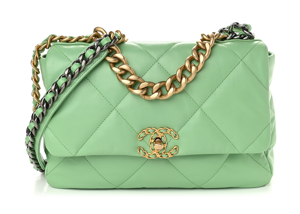 Pistachio 2025 green bag