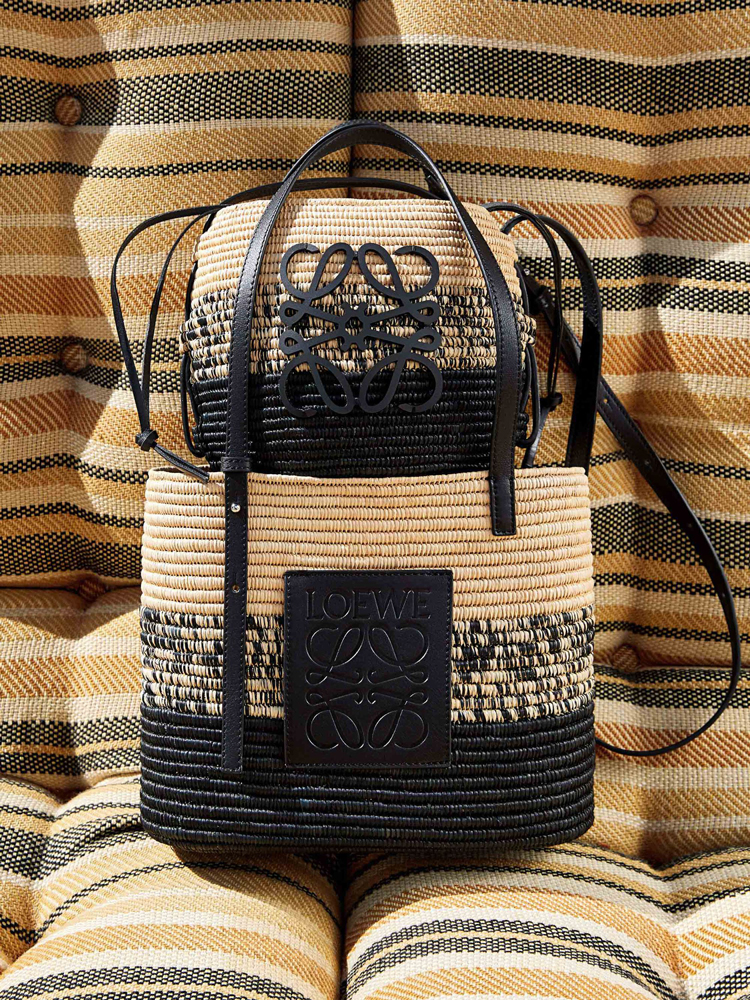 loewe basket bag celebrity