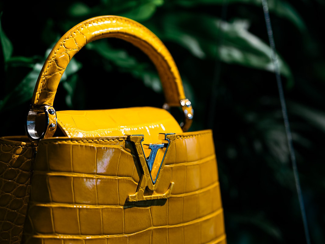 Louis Vuitton Greenbelt now carries exotic leathers