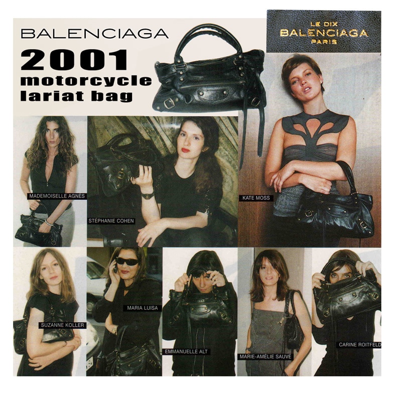 Balenciaga Ville Super Mini Top Handle Bag