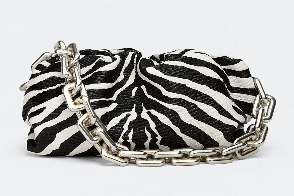 Bottega Veneta Zebra Clutch