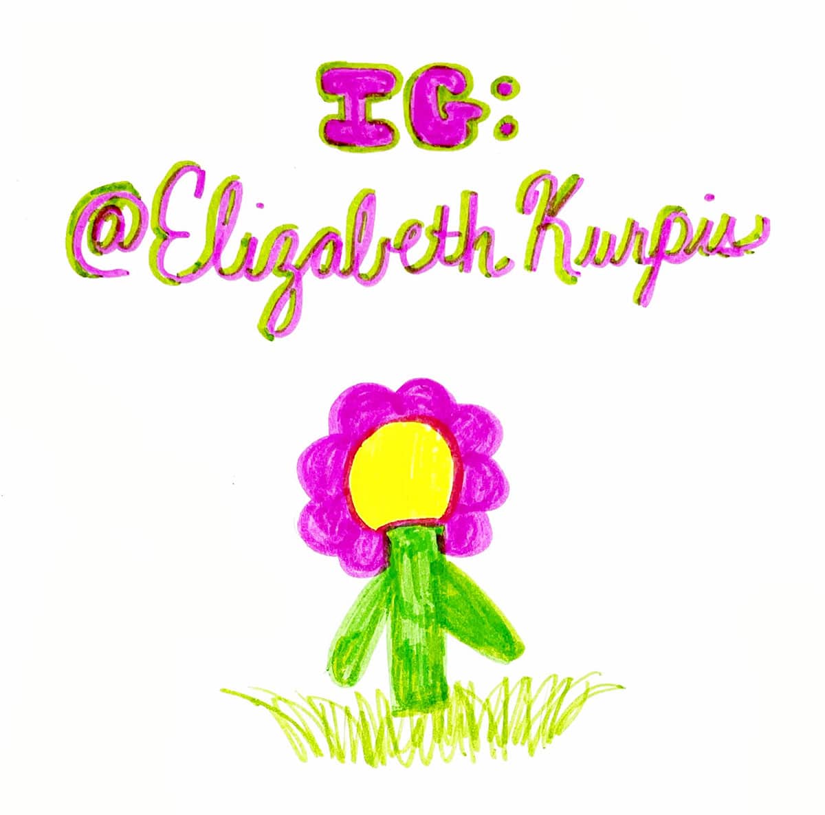 Elizabeth Kurpis Instagram Handle @elizabethkurpis