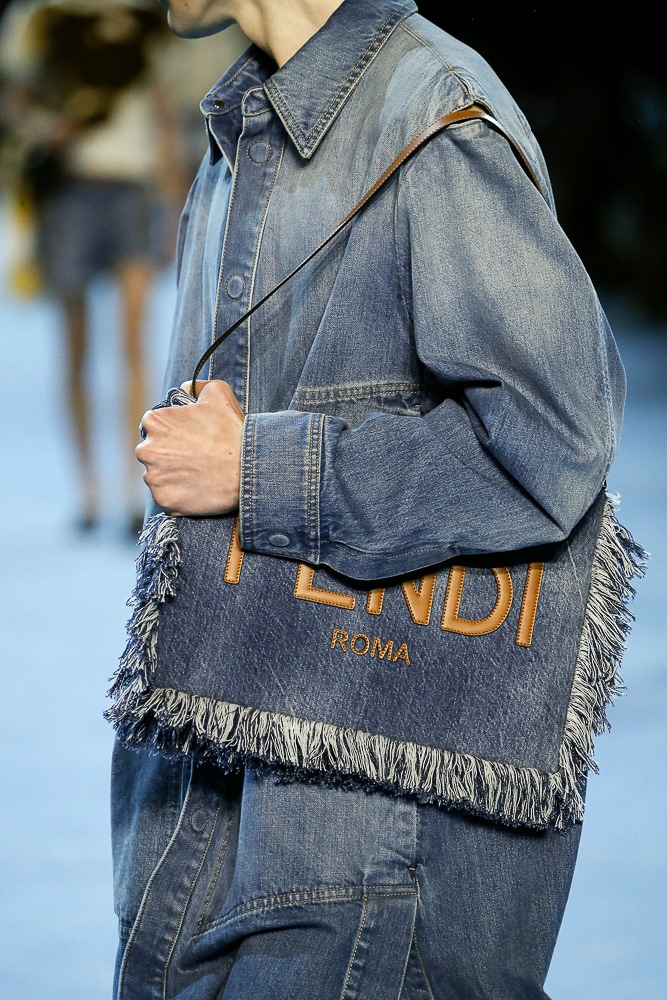 Fendi - Denim Jacket, Men, Blue