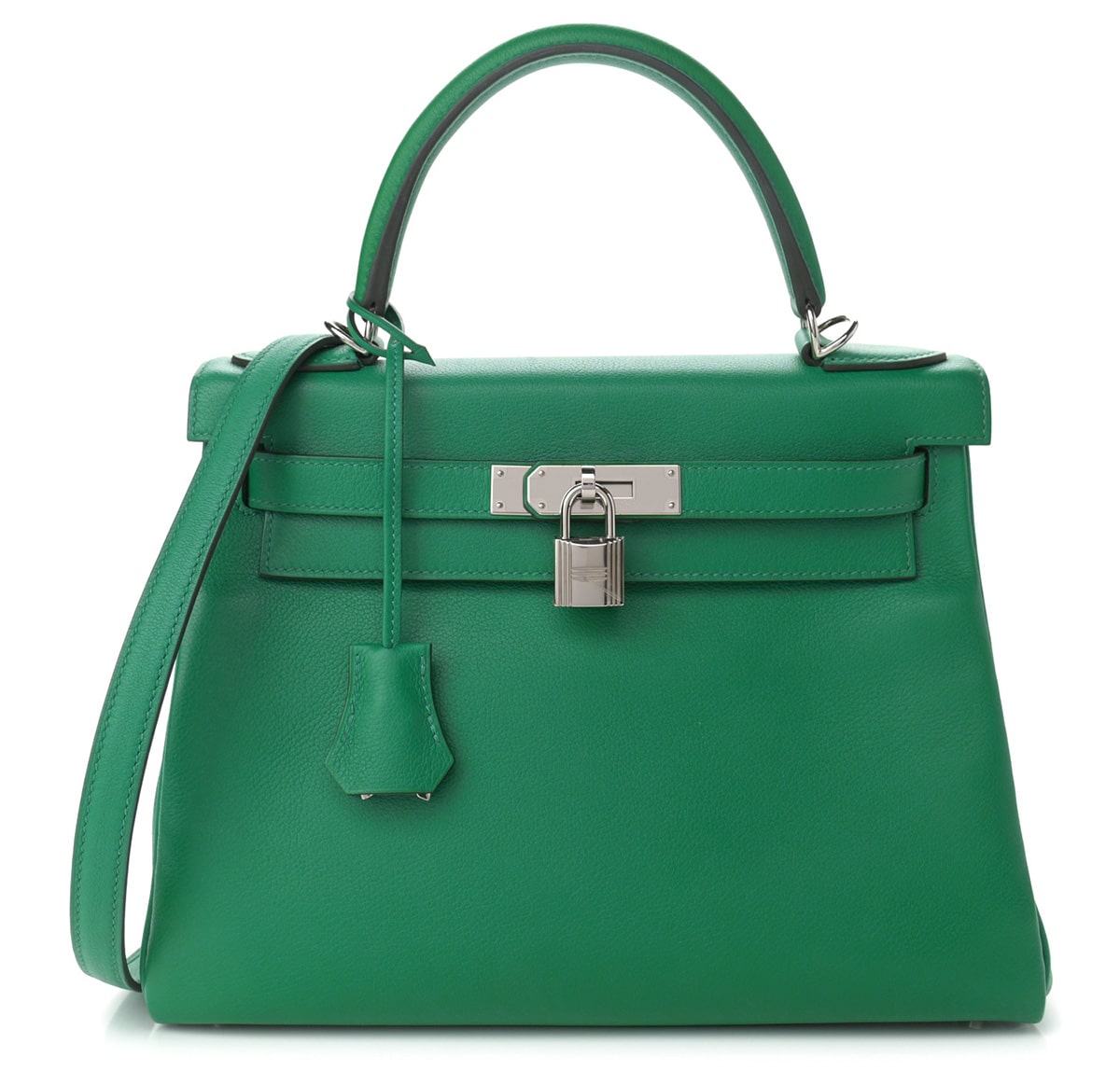 Hermes Evercolor Kelly Retourne 28 Vert Vertigo