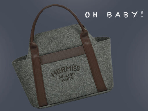 Hermes Grooming Bag As a Baby Bag