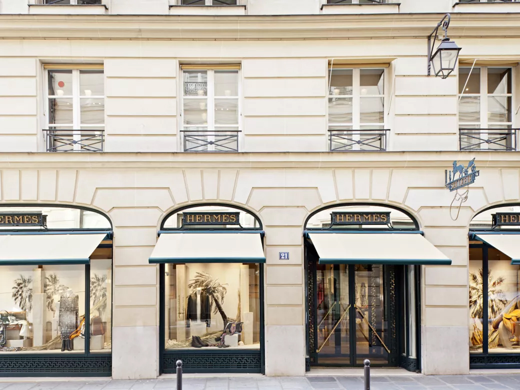 hermes faubourg store