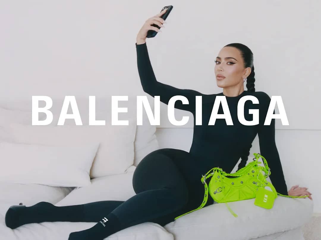 Kim Kardashian Balenciaga Le Cagole