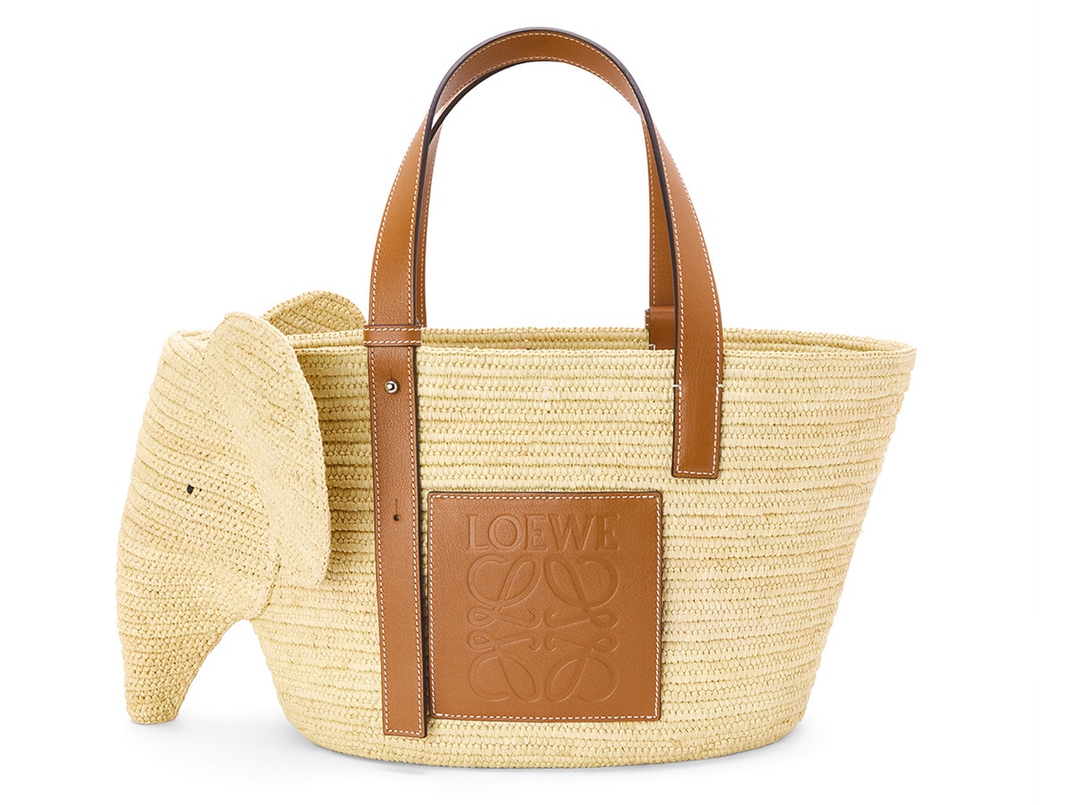 Loewe Elephant Basket Bag