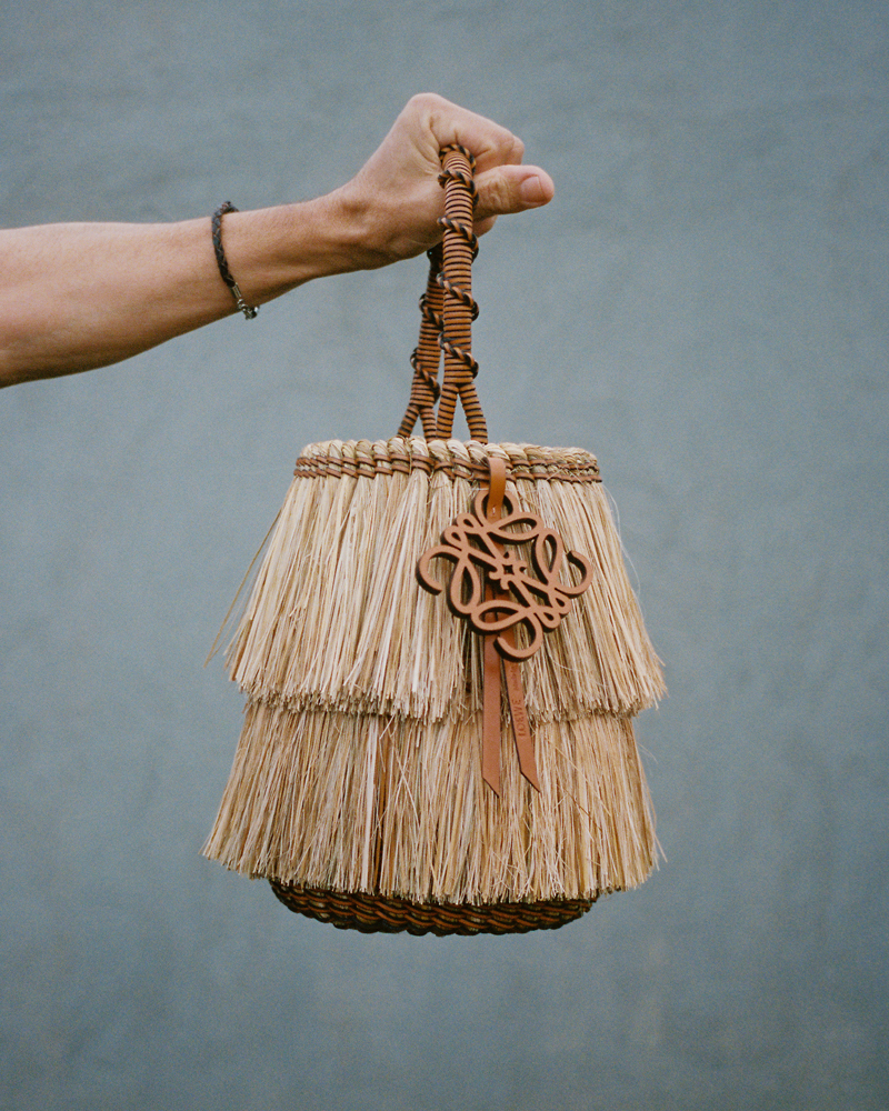 Loewe Fringed Bucket