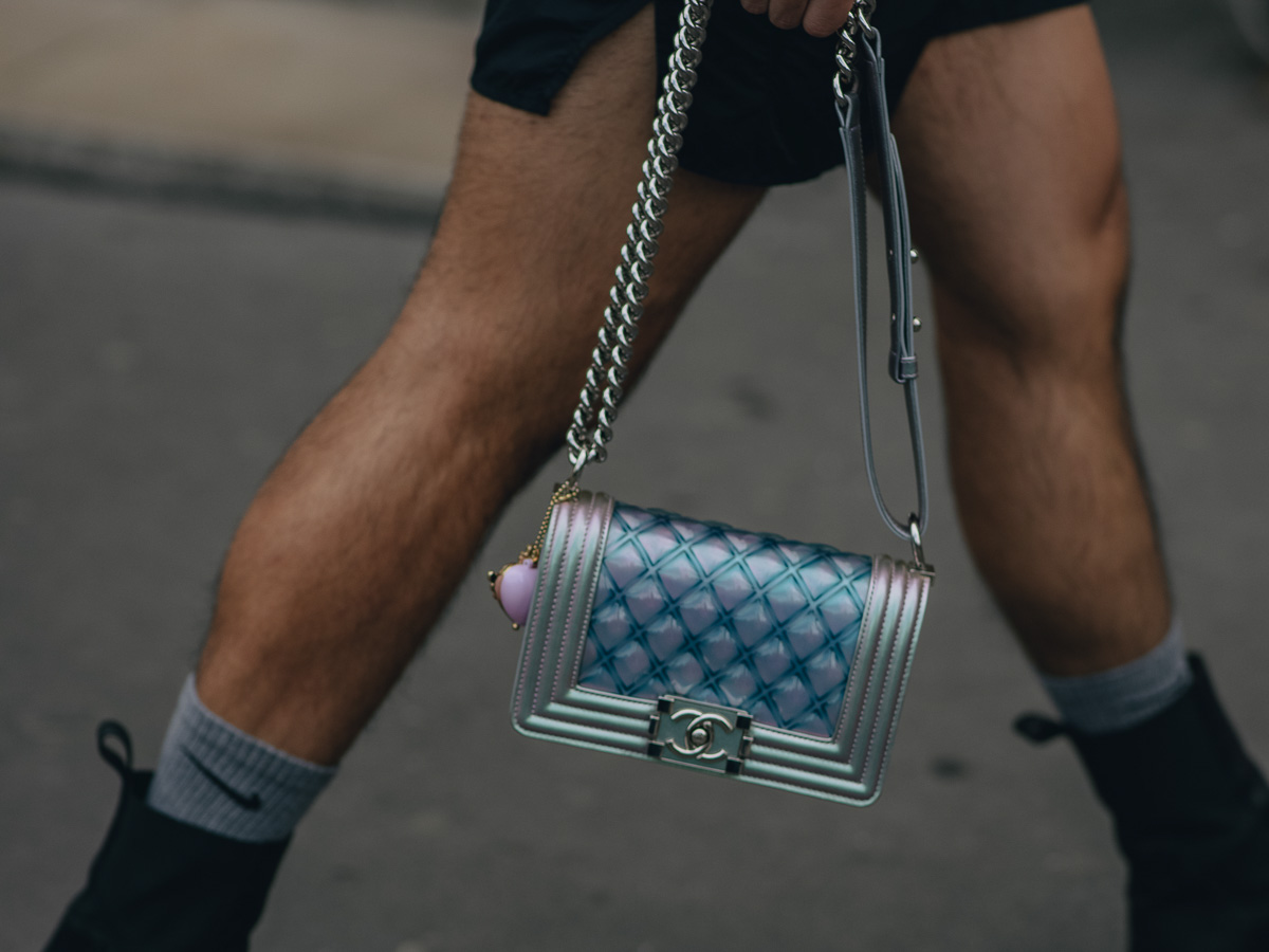 Enterprise Japan graphic-print backpack - ShinShops - Street Style Bags  from the Start of PFW Men's S23