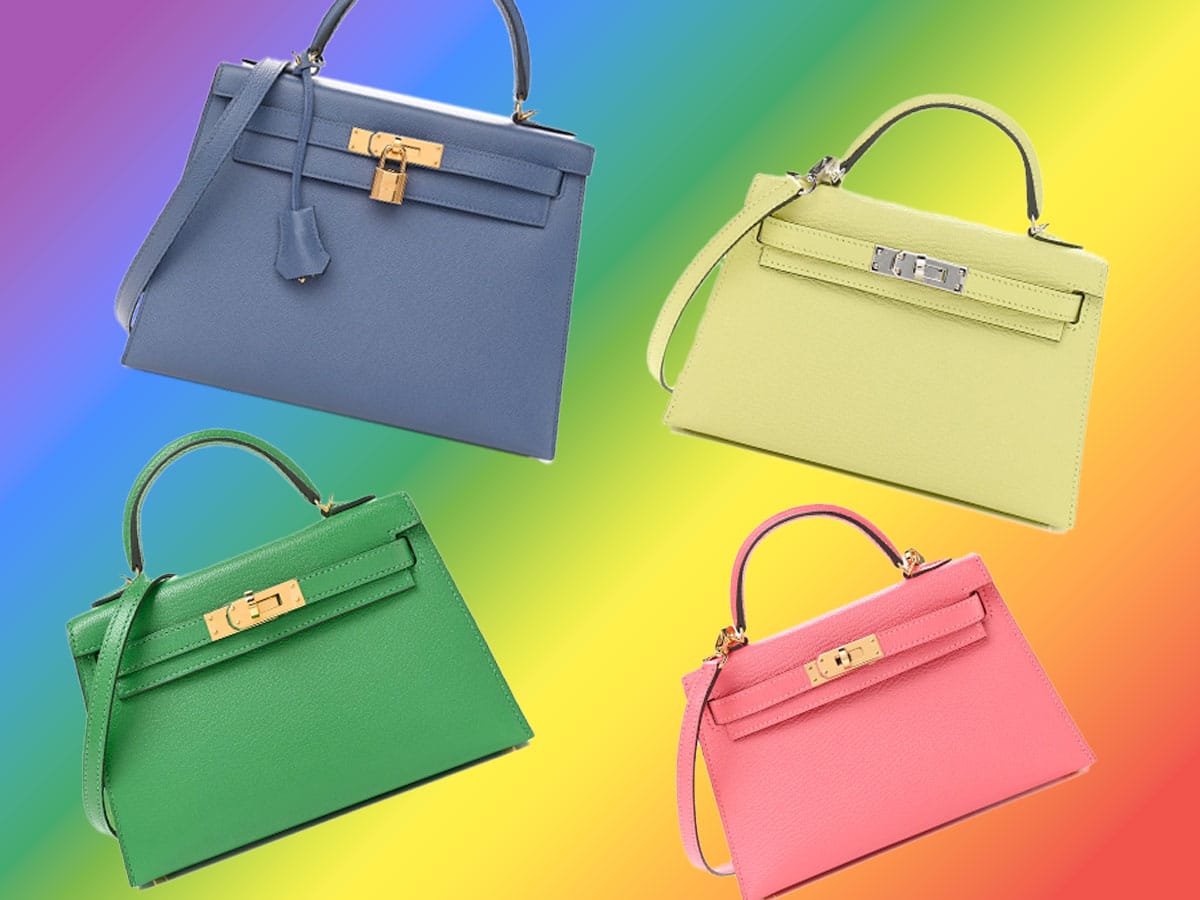 The Rainbow (of Rarities) of Hermès Kelly Bags I Love - PurseBlog