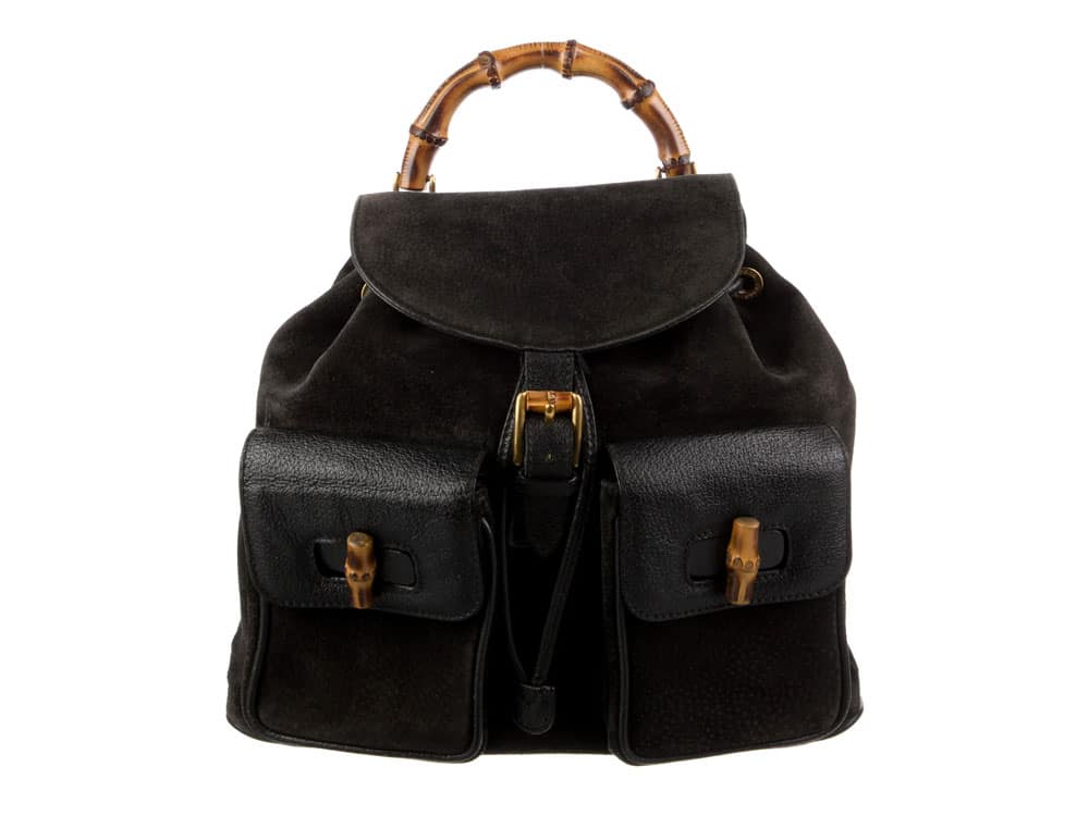 Tom Ford Gucci Backpack Bamboo Handle