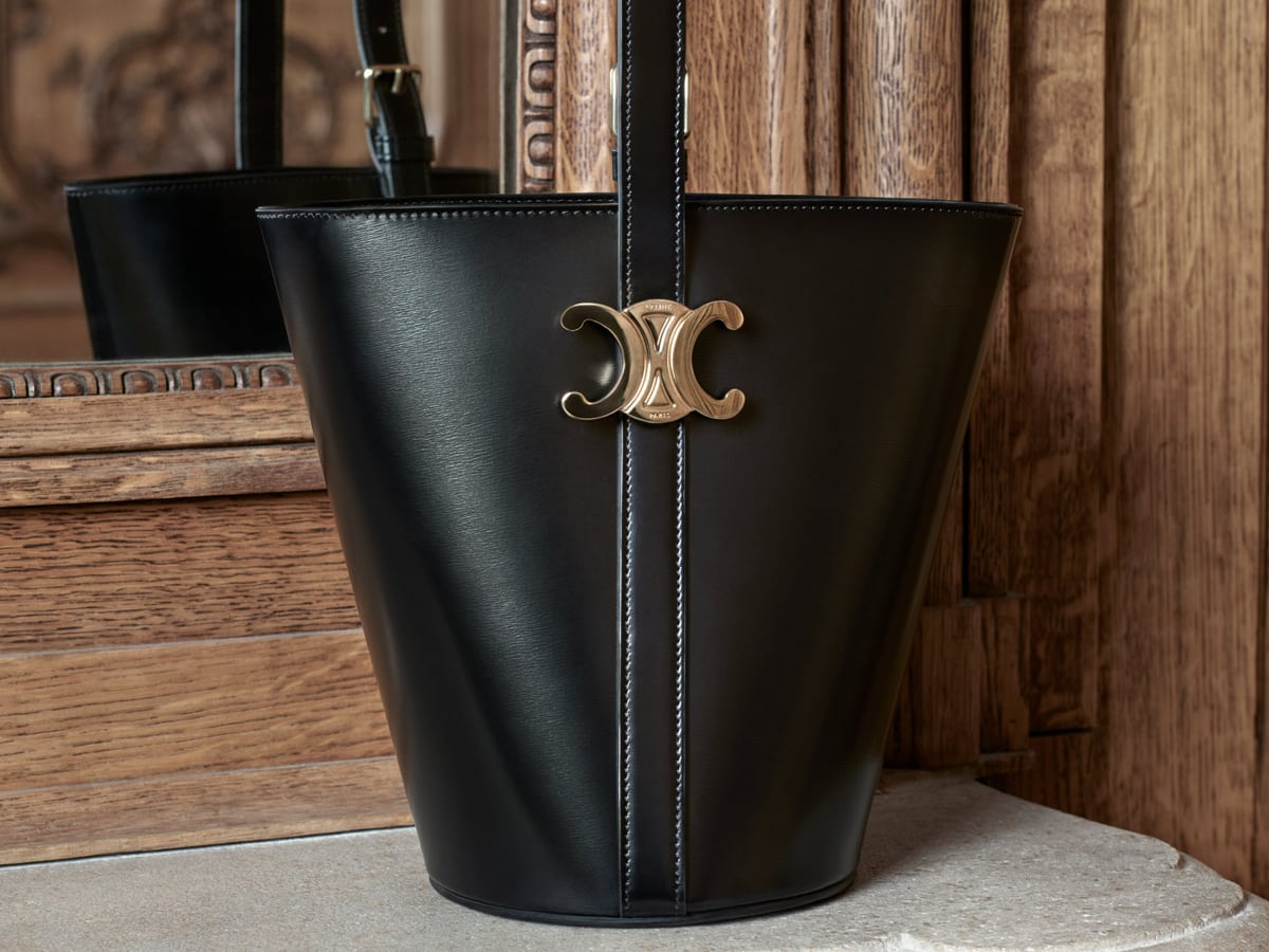 Celine 2020 Triomphe Small Bucket Bag - ShopStyle