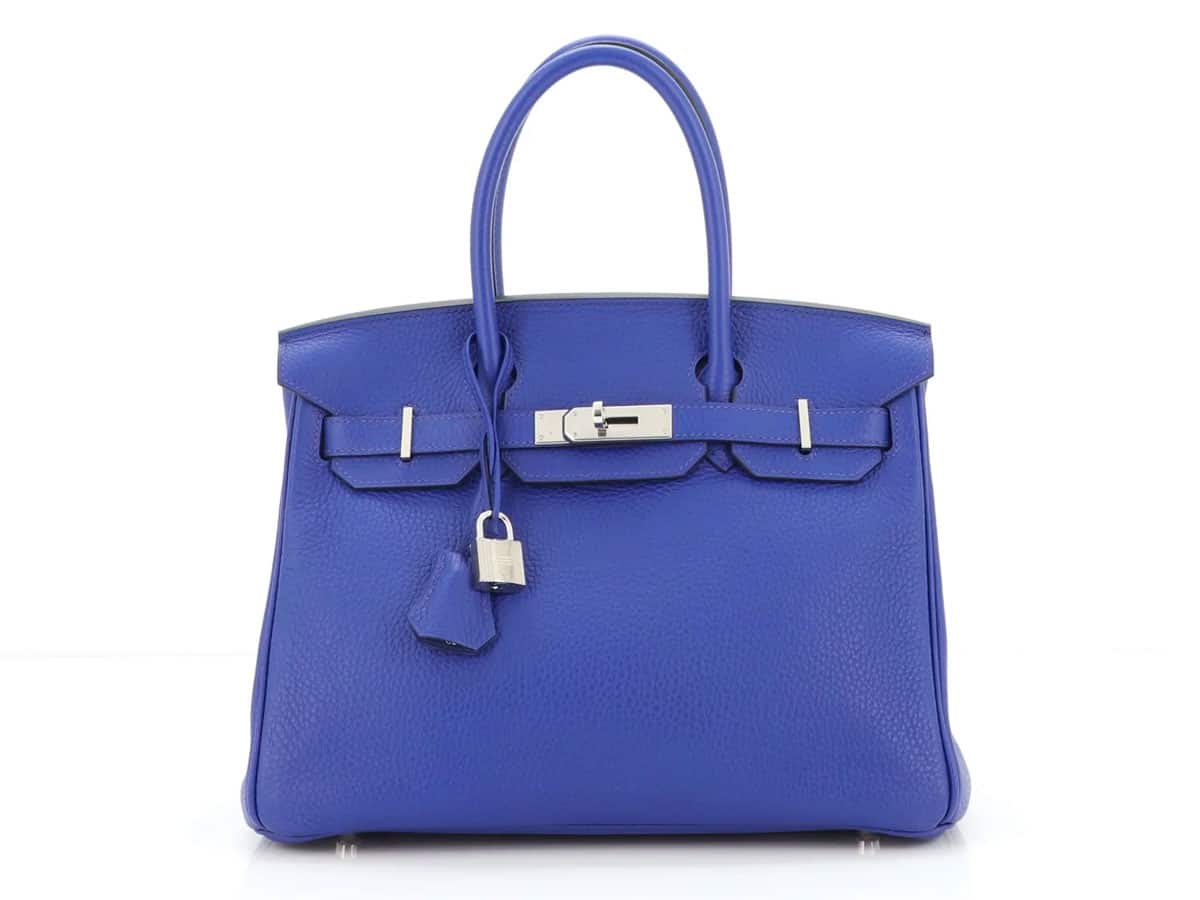 Hermes Birkin Blue