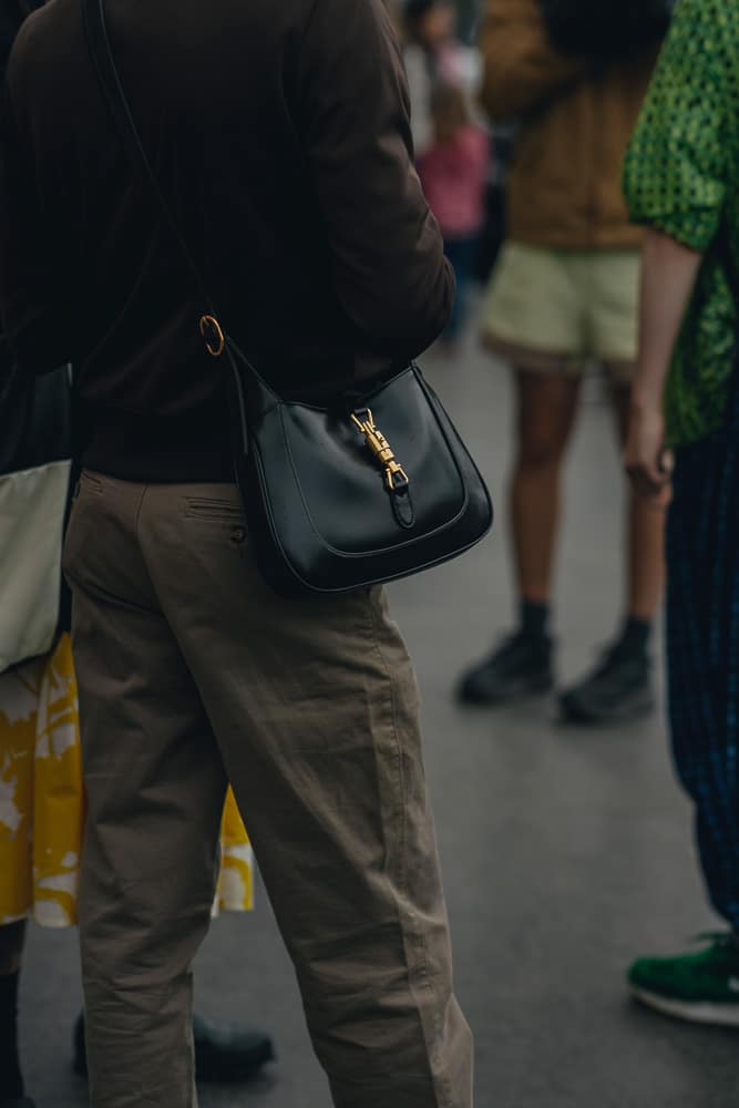 Want his man bag.  Sartorialist, Well dressed men, Street style bags