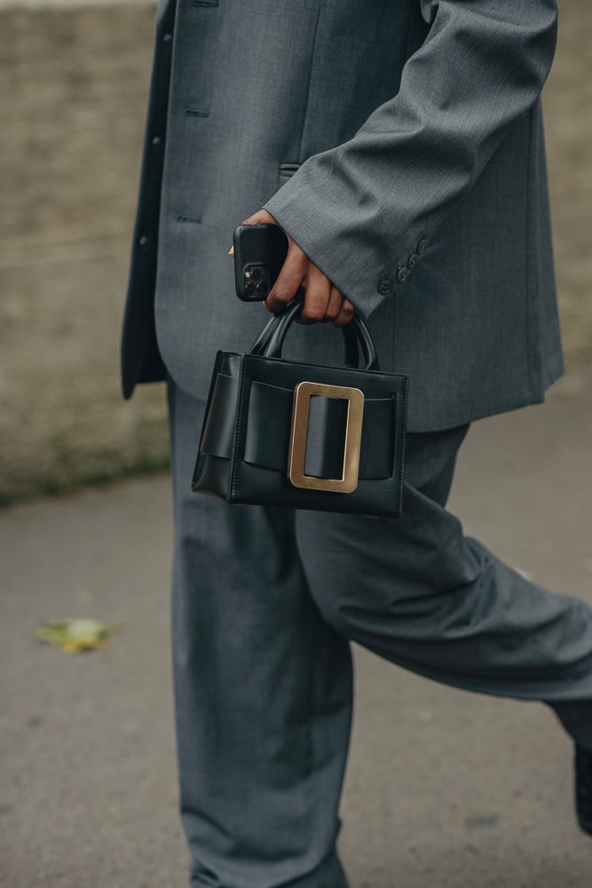 Want his man bag.  Sartorialist, Well dressed men, Street style bags