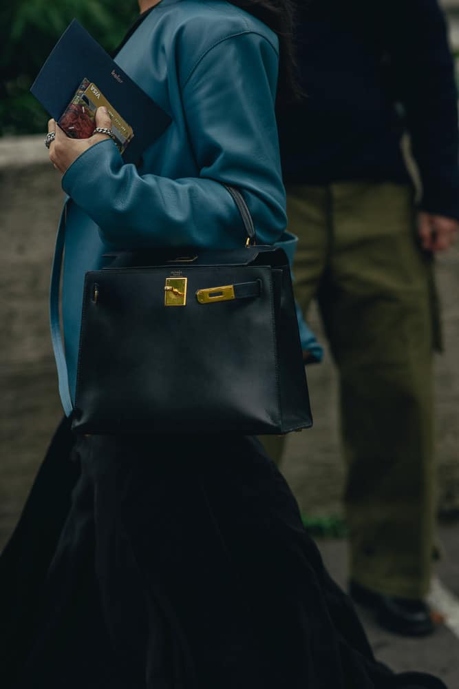 Street Style Bags from the Start of PFW Men's S23 - PurseBlog