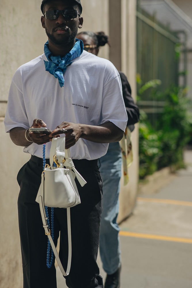 Street Style Bags from the Start of PFW Men's S23 - PurseBlog