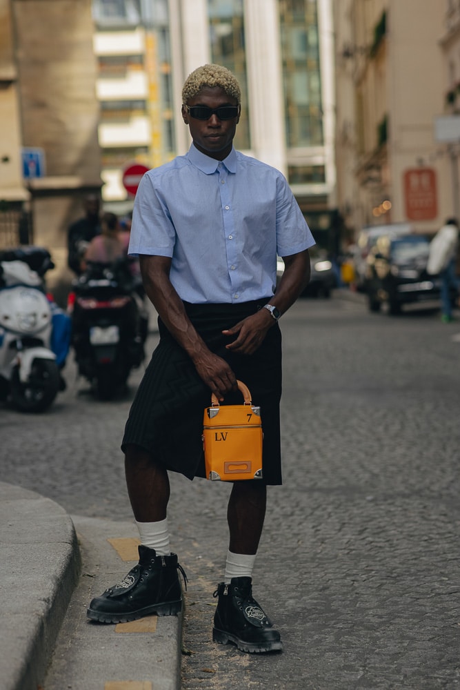 Street Style Bags from the Start of PFW Men's S23 - PurseBlog