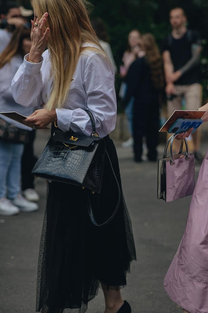 Street Style Bags from Couture Week Fall 2022, Part I - PurseBlog