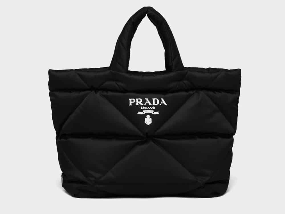 Prada Nylon PAdded Tote