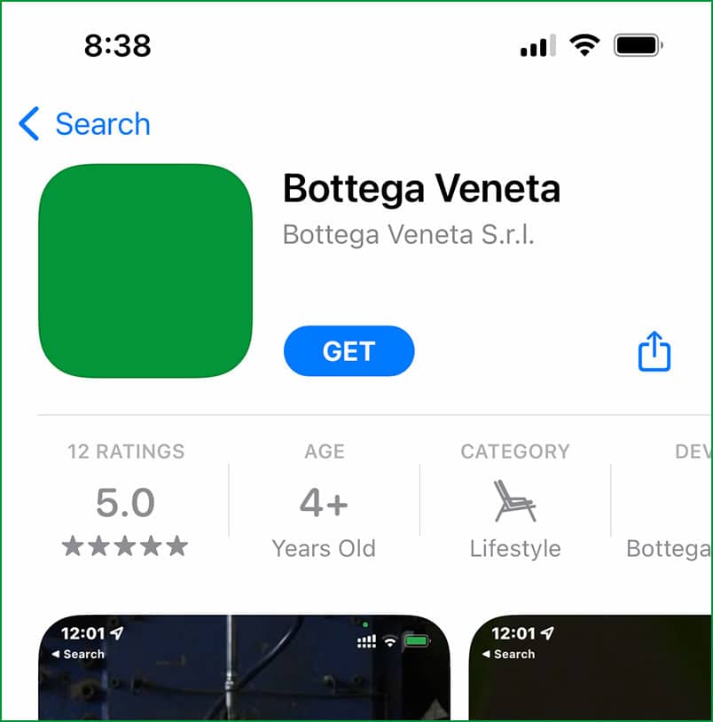 Bottega Veneta App