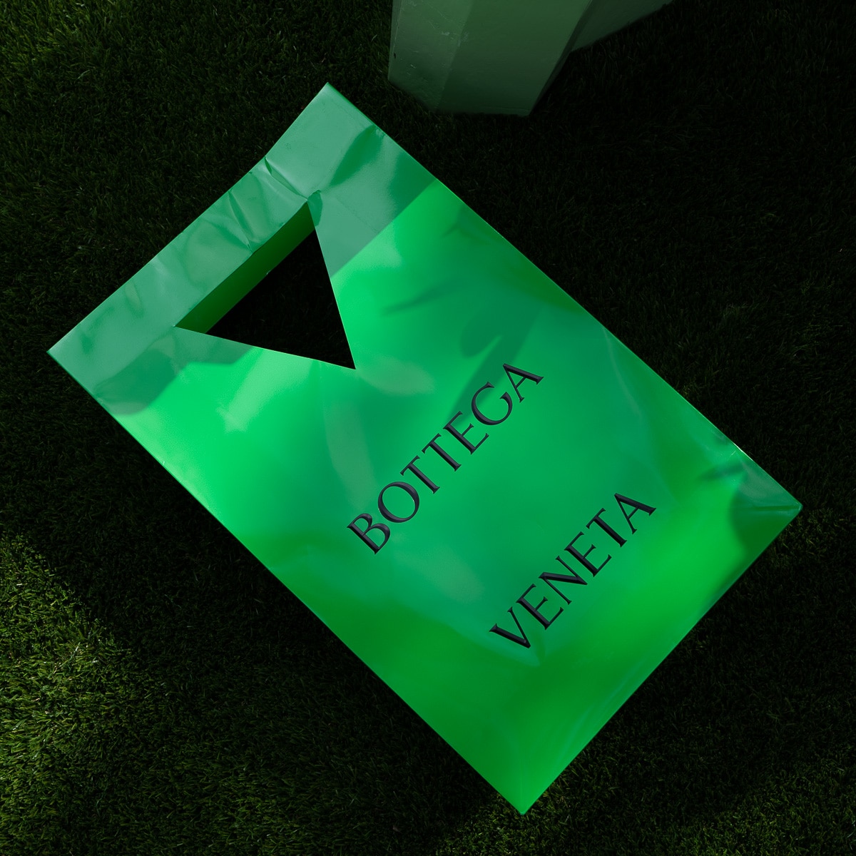 Bottega Veneta Shopping Bag Green