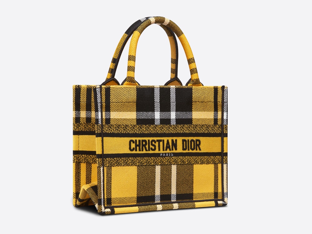 Large Dior Book Tote Yellow SS2022 – hey it's personal shopper london