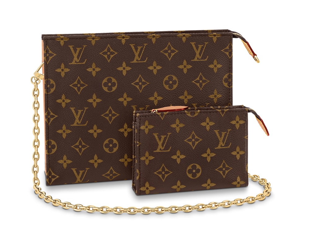 Louis Vuitton Double Toiletry Pouch on Chain